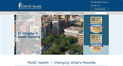 Desktop Screenshot of muschealth.org